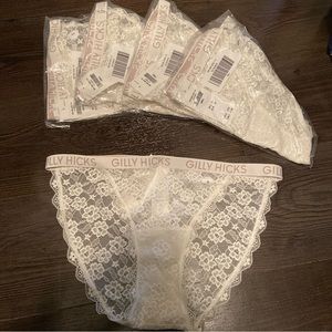 Hollister Gilly Hicks Lace Bikini Underwear 5 Pack